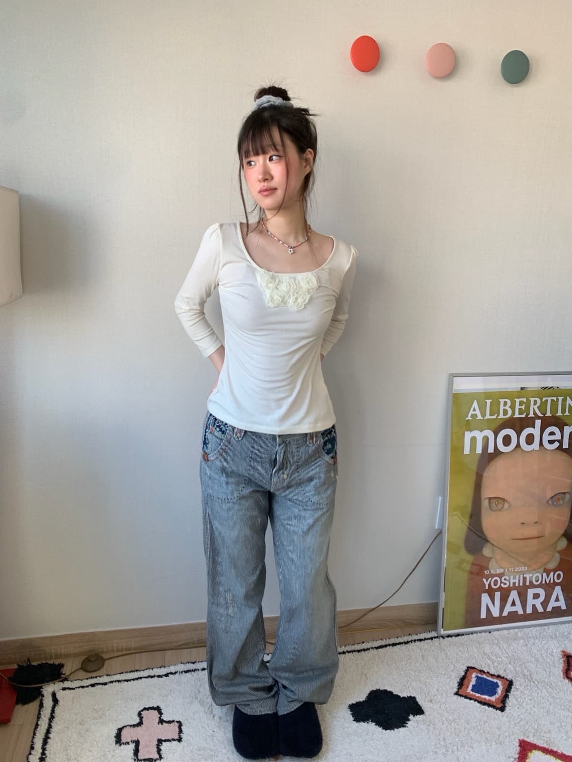 frill flower.. top 상품이미지1