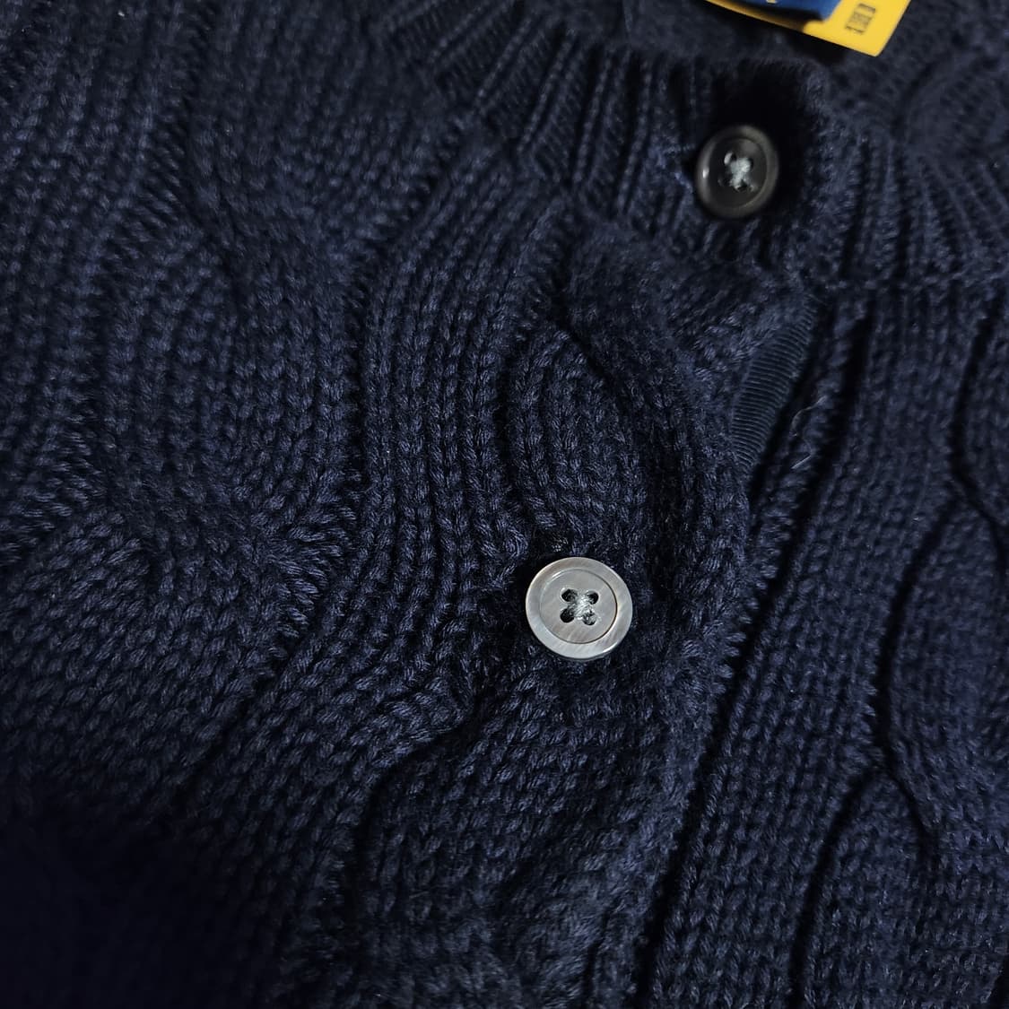 폴로 랄프로렌 네이비 꽈배기 가디건 상품이미지6