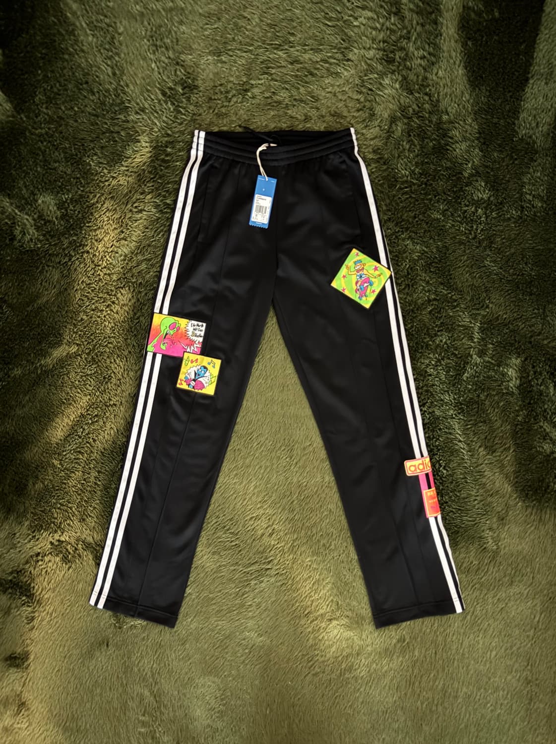 [S] 아디다스 X 제레미 스캇 패치드 아디브레이크 트랙 팬츠 상품이미지1