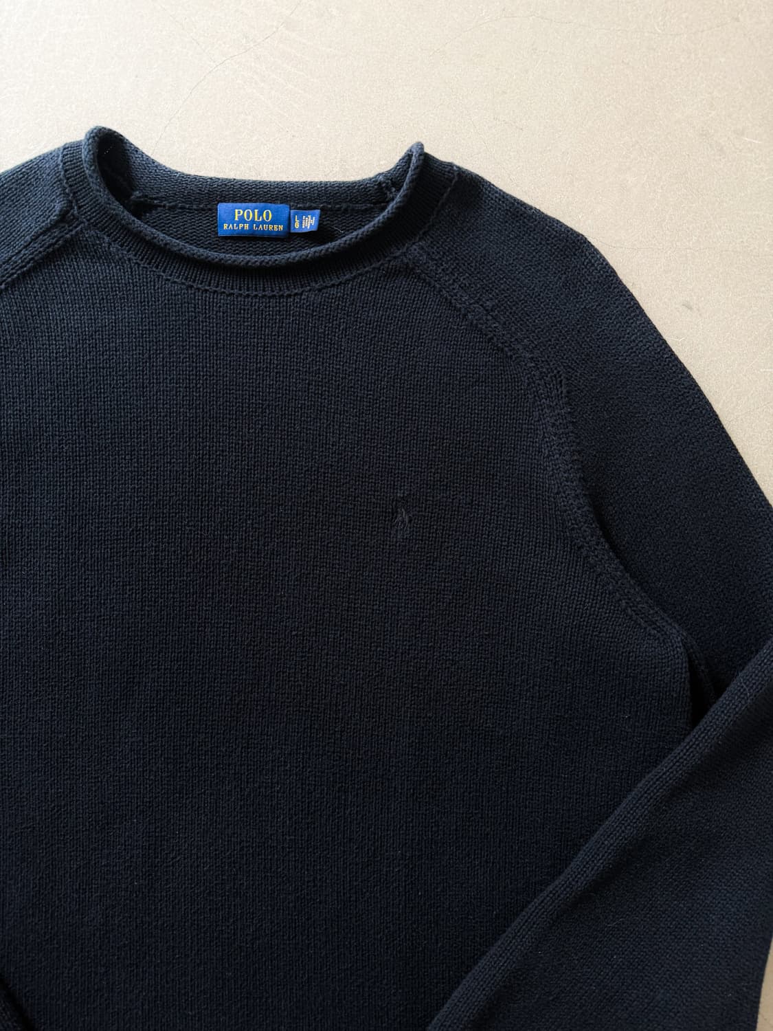 Polo Ralph Lauren Cotton Knit Black 상품이미지5