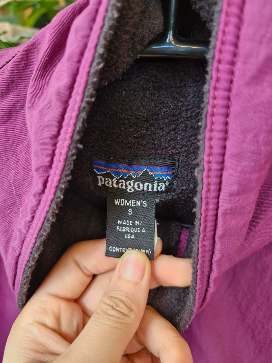 Z-490 파타고니아 캐플린 쉘드 신칠라 봄버 웜업  상품이미지5