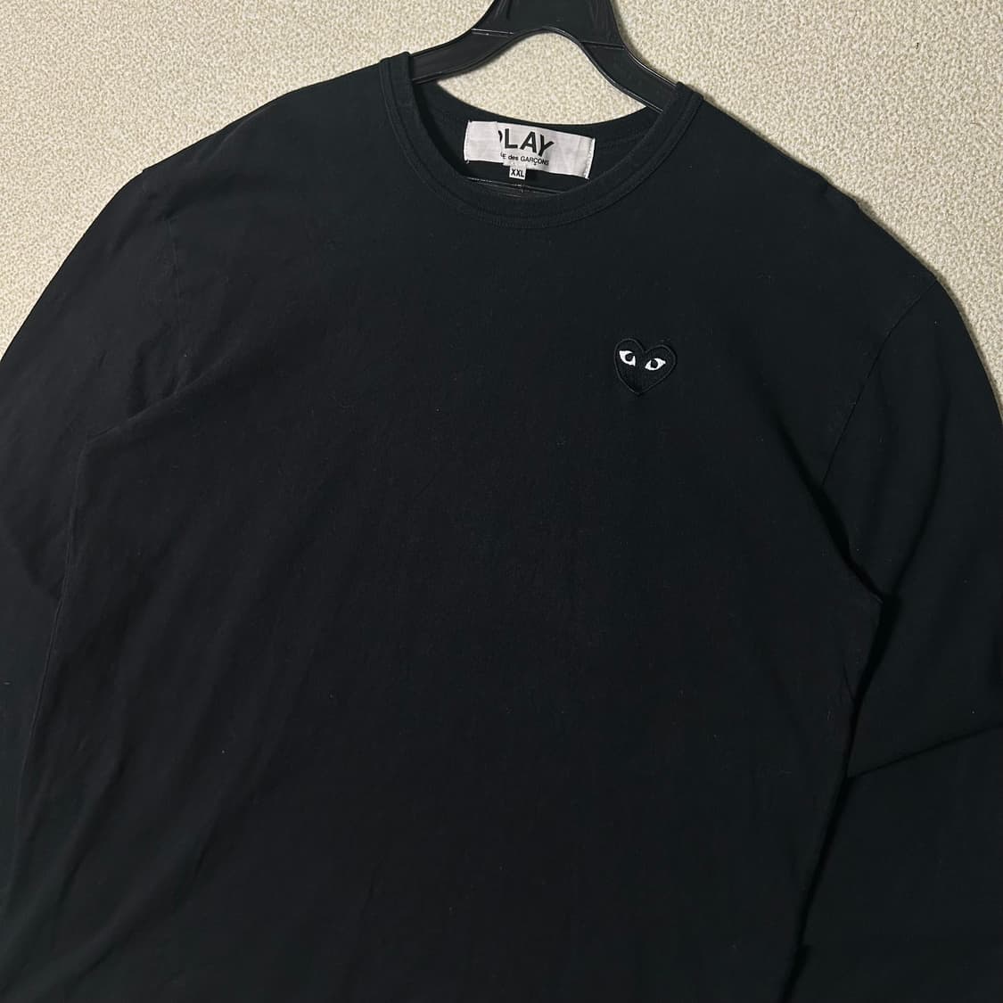 (XL~XXL) 꼼데가르송 플레이라인 롱슬리브 상품이미지2