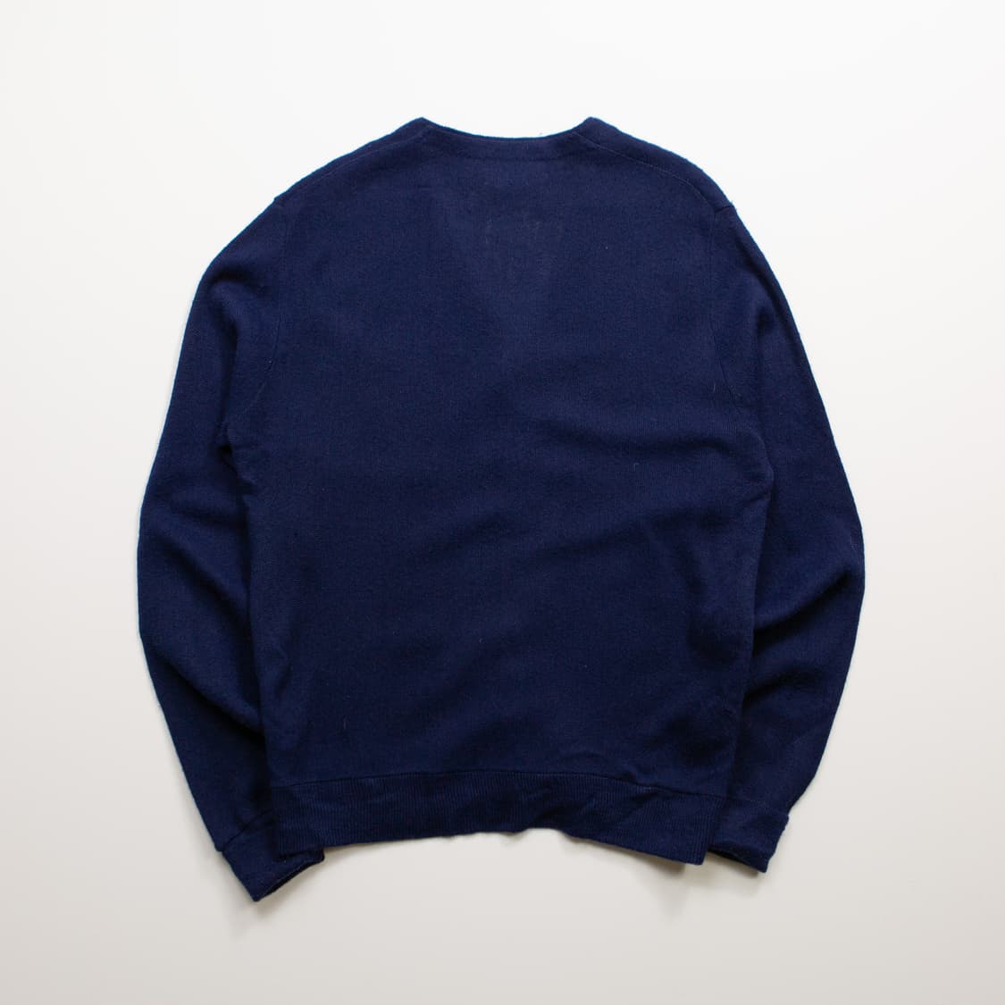 80s IZOD 라코스테 아크릴 가디건 네이비 상품이미지7