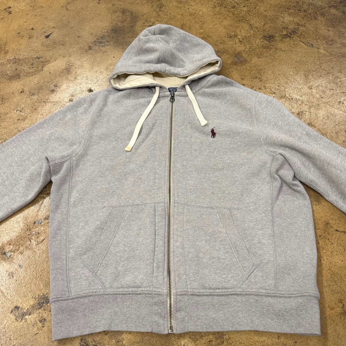 폴로 랄프로렌 그레이 후드집업  상품이미지3