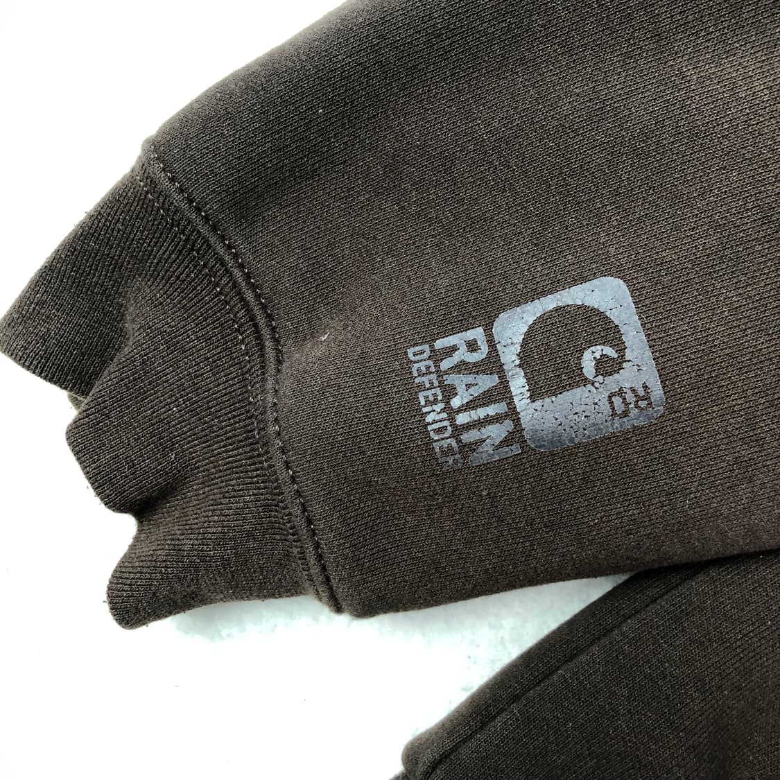 칼하트 레인디펜더 다크브라운 후드집업  상품이미지5