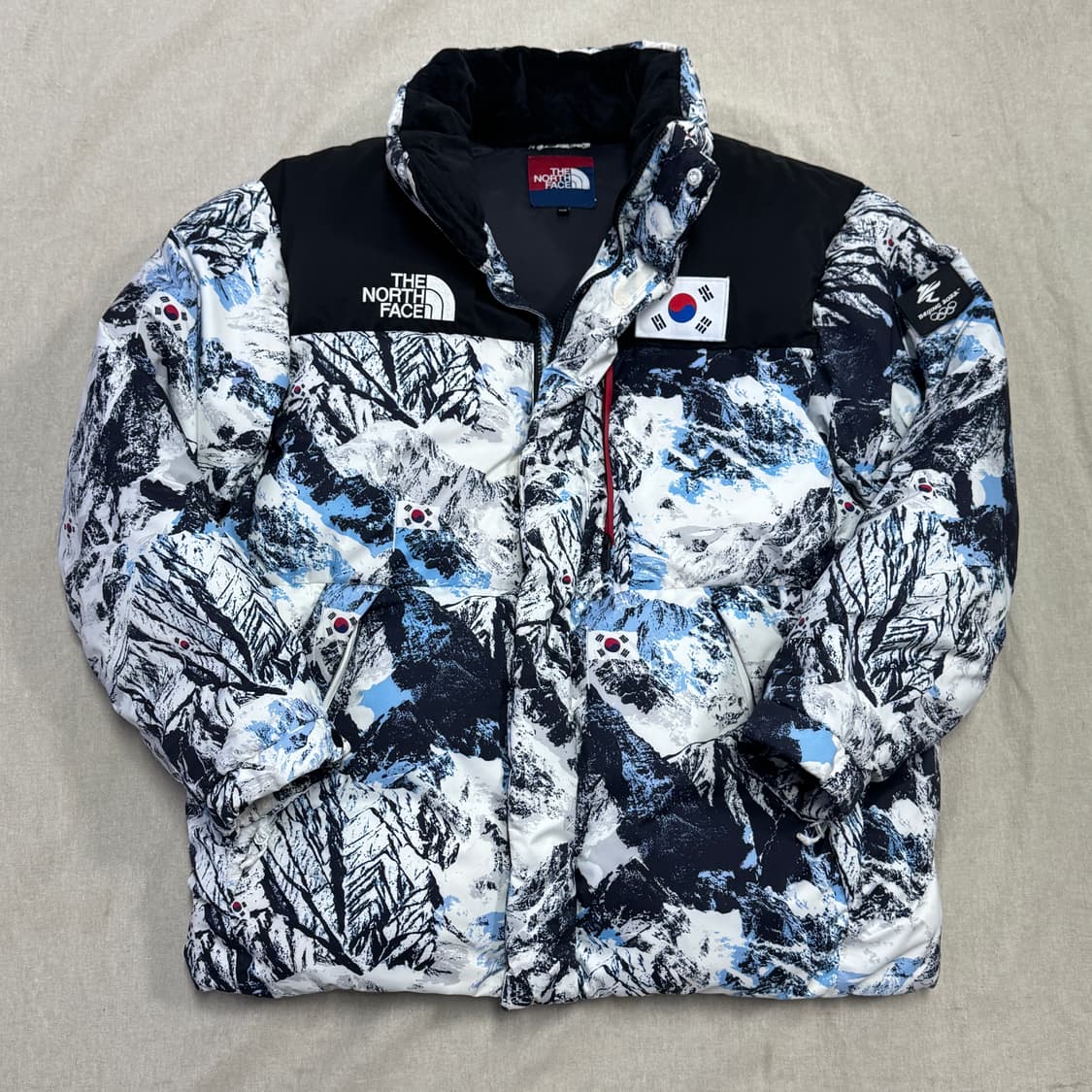 노스페이스 22베이징 설산 국대 팀코리아 눕시 패딩 105 상품이미지1