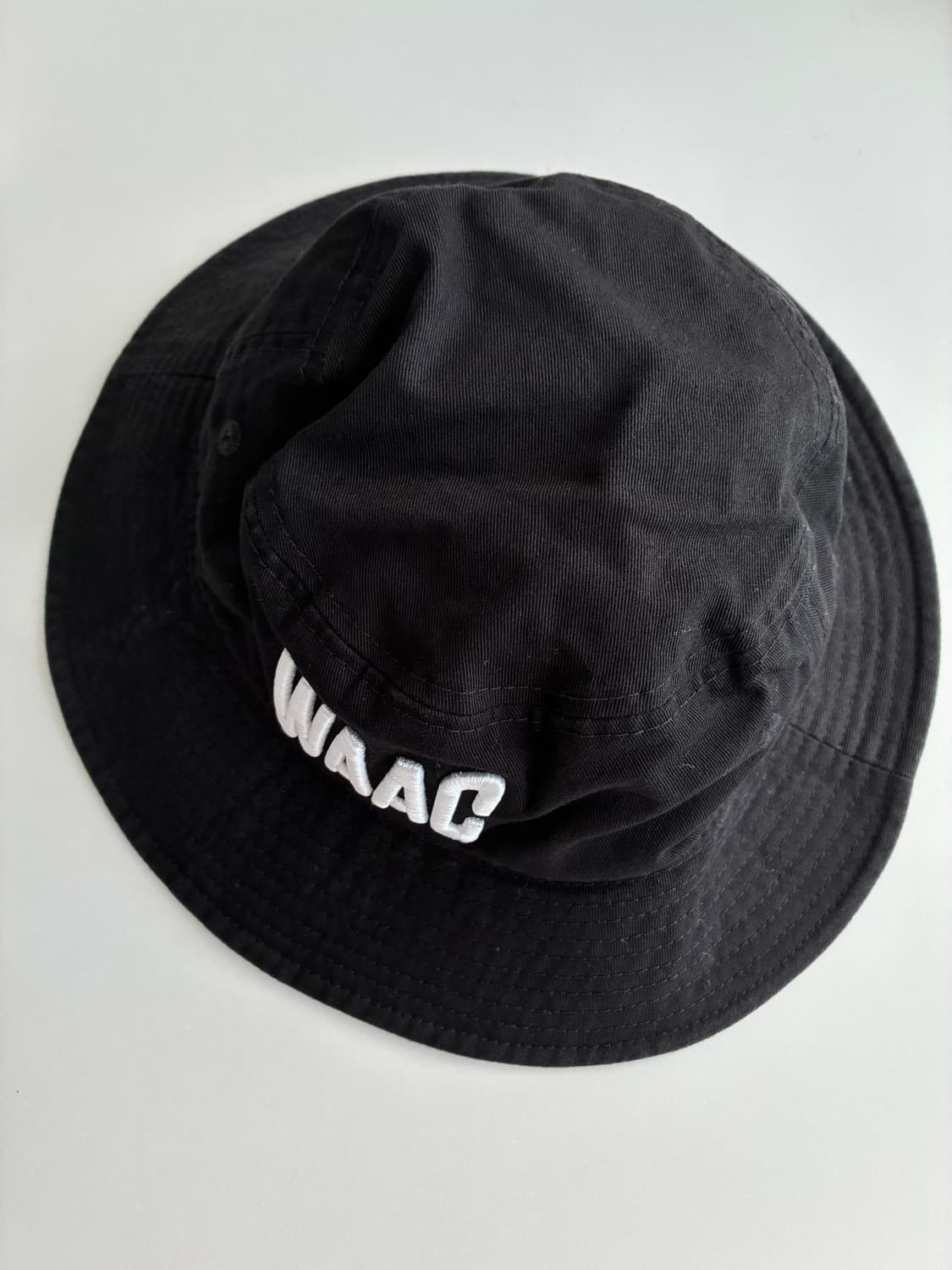 M/L) 왁 WAAC 뉴에라 버킷햇 벙거지 블랙 상품이미지3