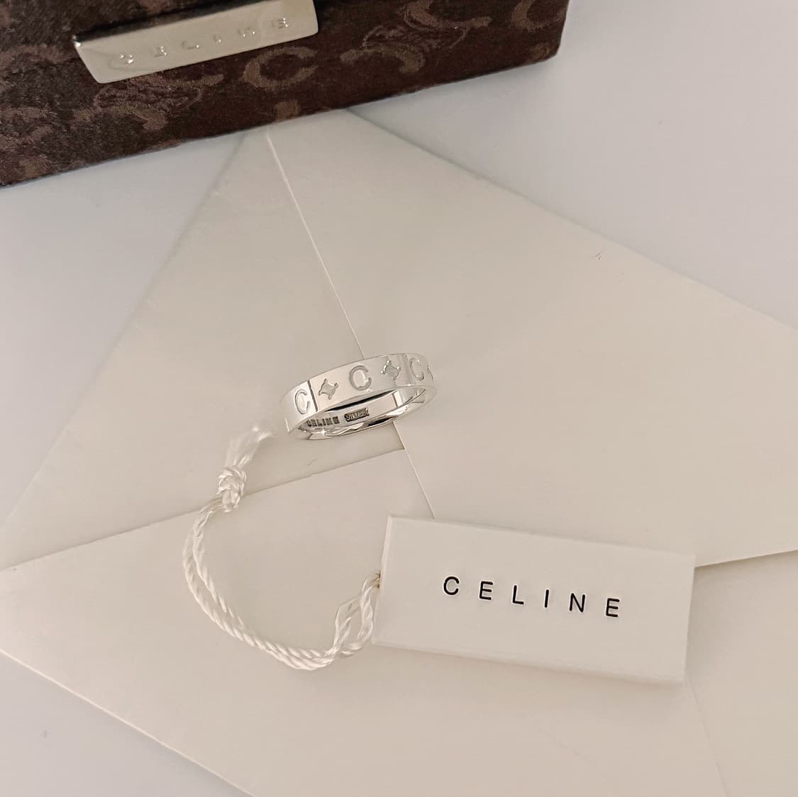 셀린느 마카담 실버 반지 상품이미지5
