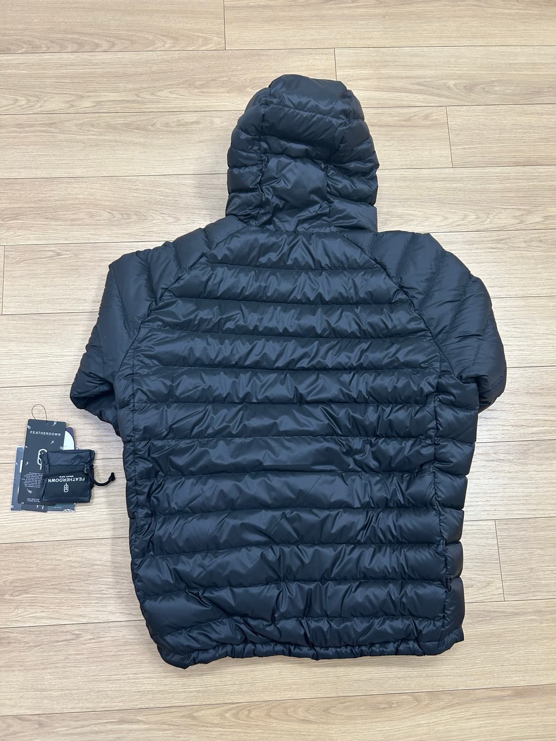 페더다운 그리드자켓 경량패딩 상품이미지4