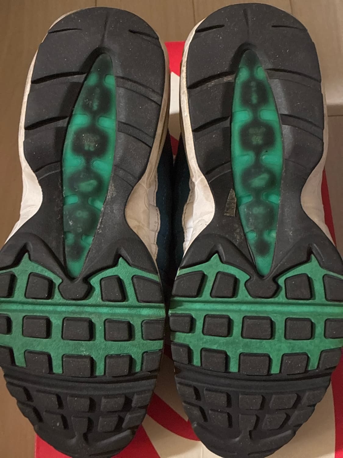 나이키 맥스 95 흰파남 상품이미지2