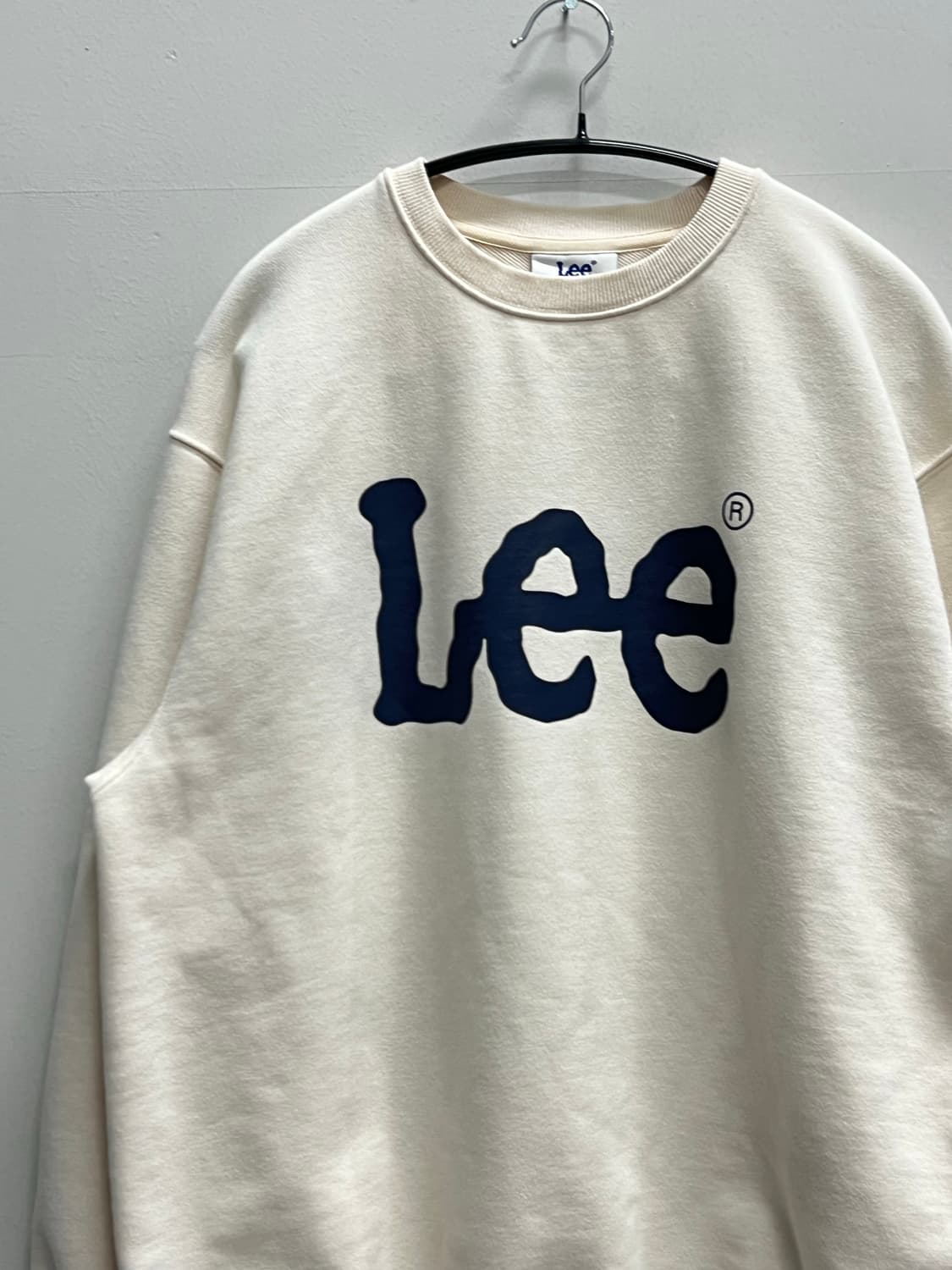 LEE 맨투맨 아이보리 상품이미지3