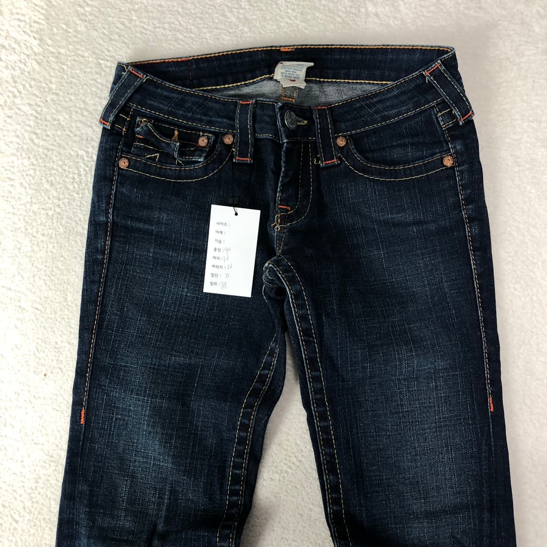 트루릴리전 부츠컷 데님팬츠 상품이미지3