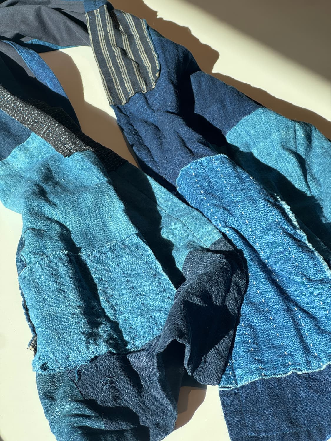 데님 사시코 스카프 상품이미지2