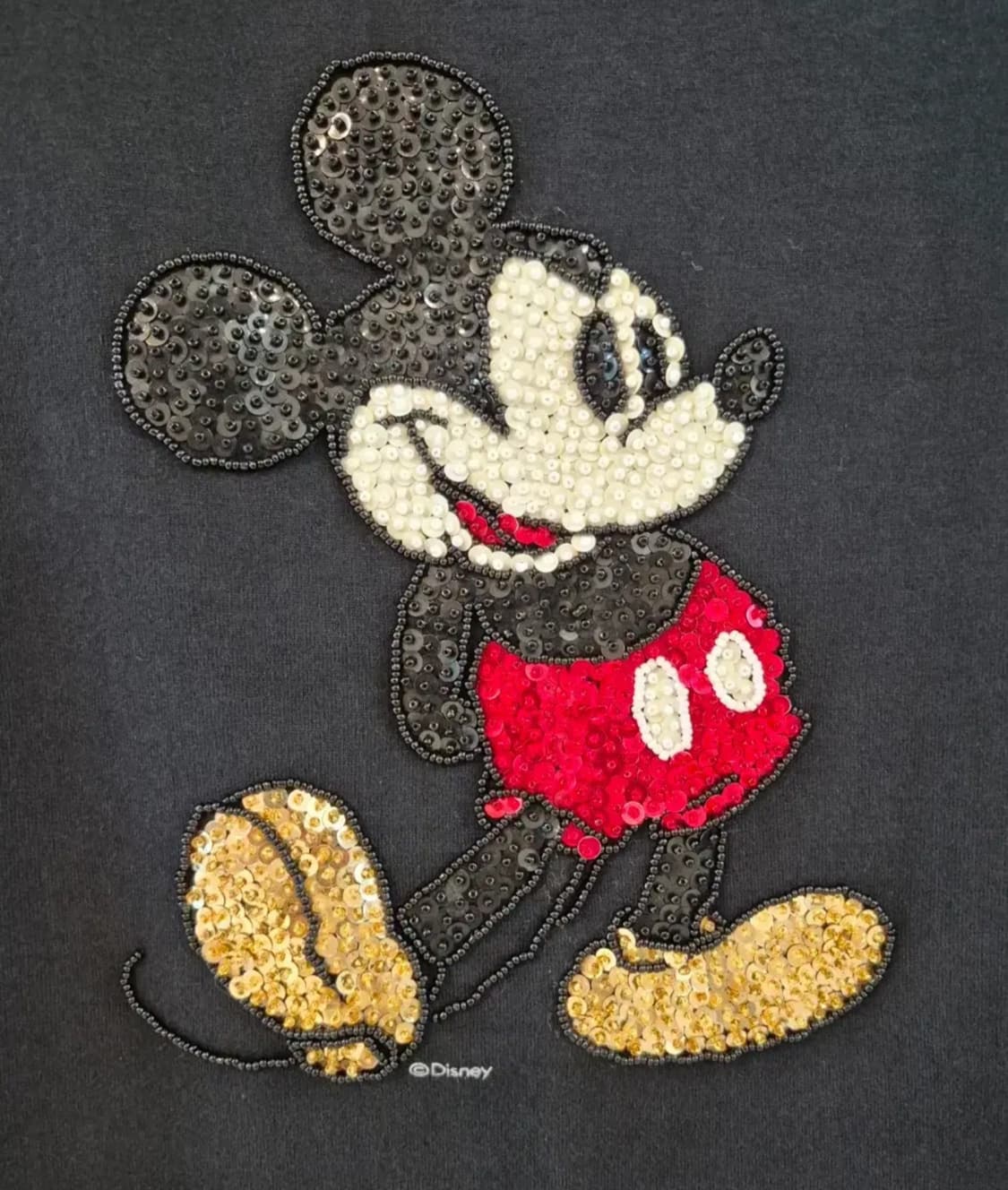 Mickey Mouse Spangled & Beaded Tank 상품이미지2