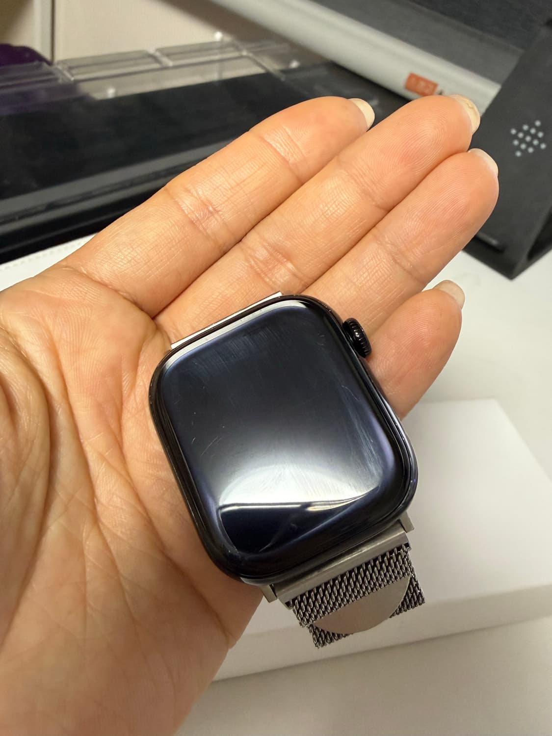 애플워치 시리즈10 42mm GPS 제트블랙 상품이미지2