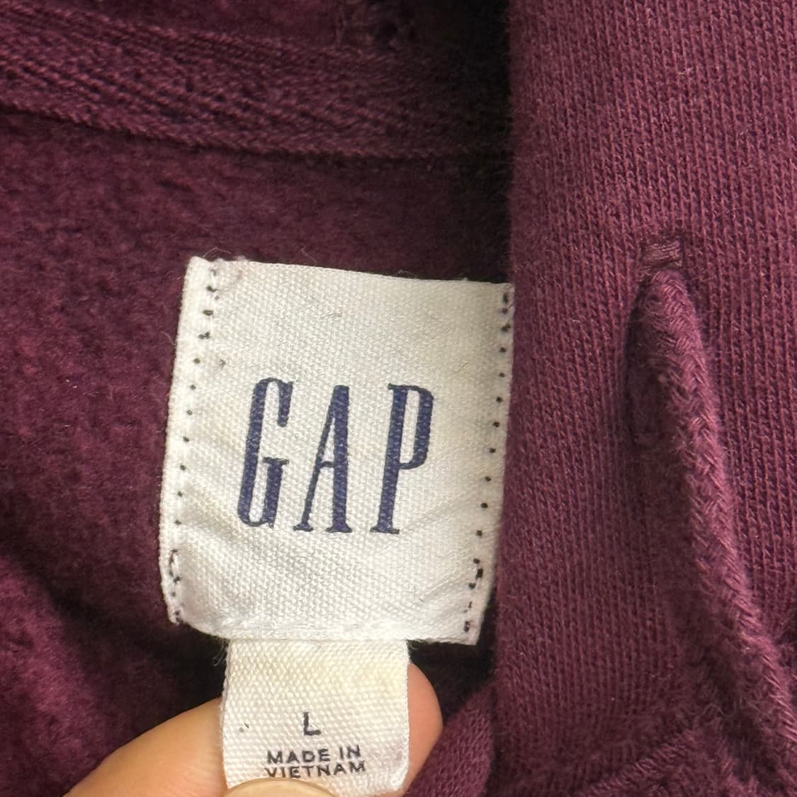 갭(GAP) 오리지널 후드티 (L) 상품이미지2