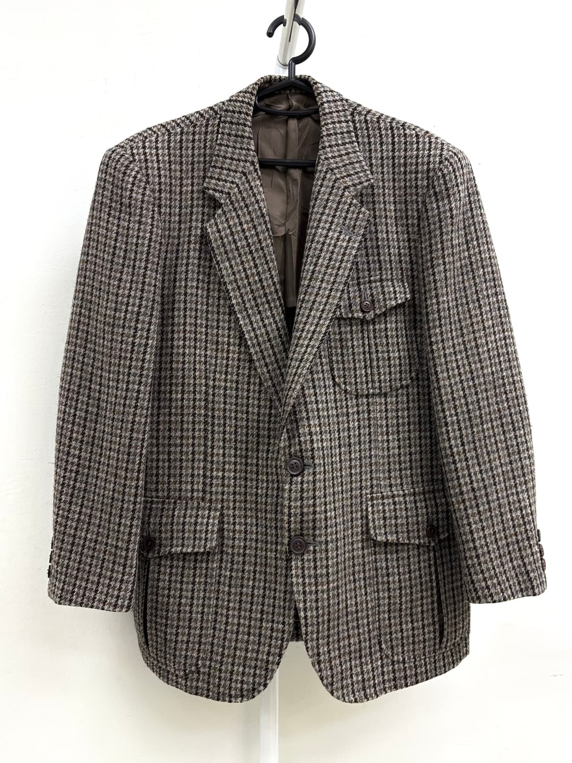 빈티지 브라운 블레이저 자켓 상품이미지6