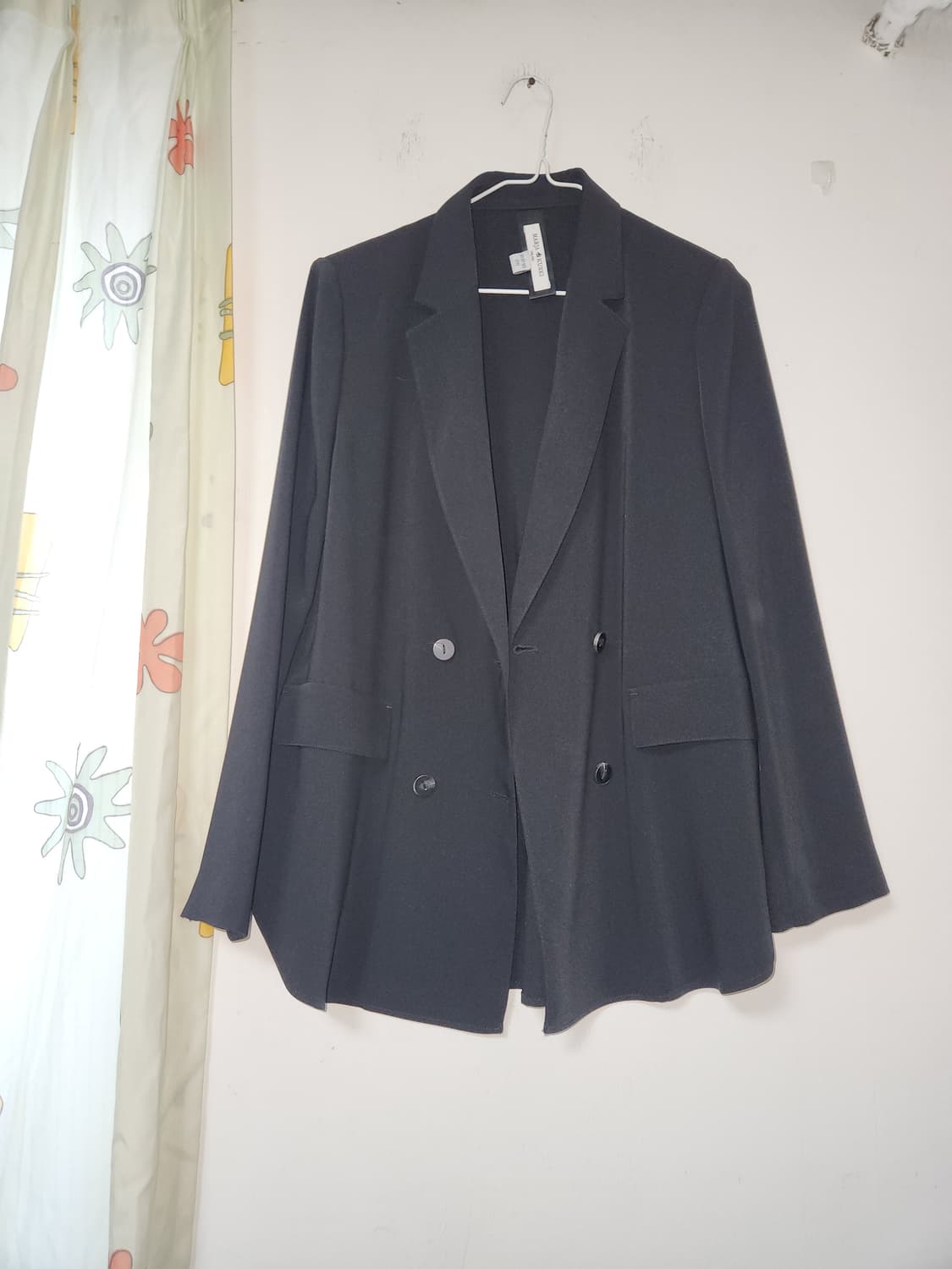 미사용)블랙 여성 케주얼 정장 셋업 77 상품이미지4