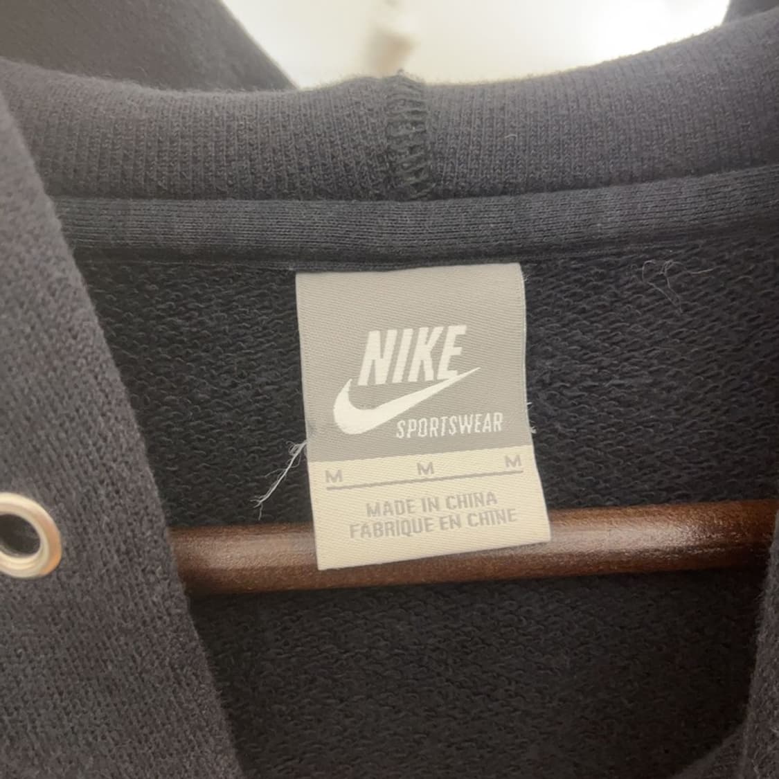 나이키 올드스쿨 배색 바시티 후드집업 M C06724 상품이미지5