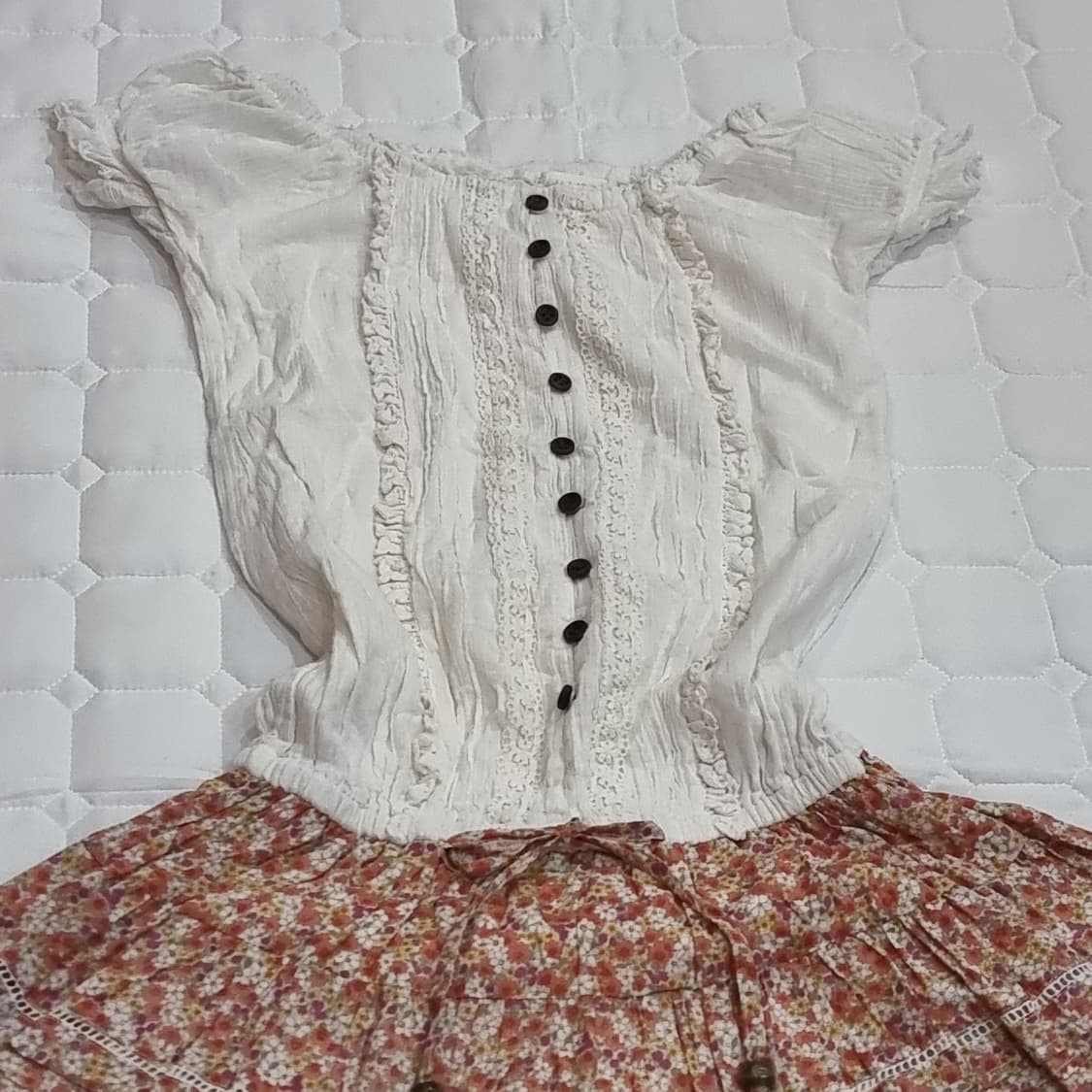 Liz Lisa(리즈리사) 빈티지 플로럴 셋업 원피스 상품이미지3