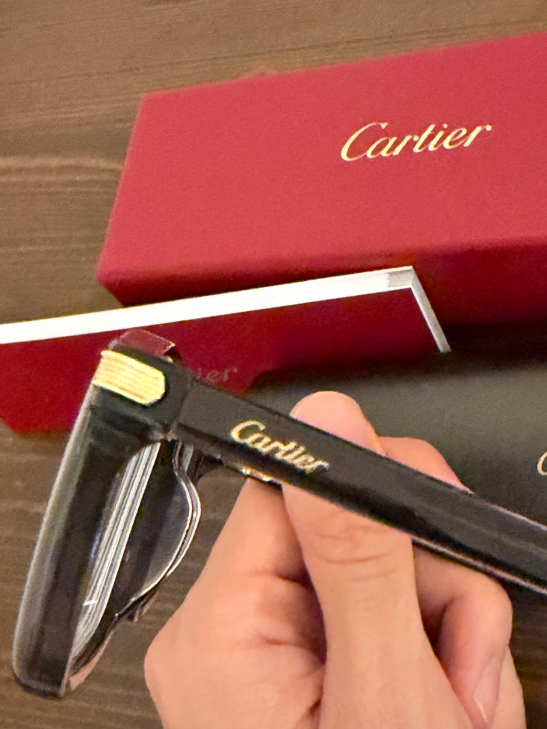 Cartier CT0586O-004 까르띠에 뿔테 안경 상품이미지3