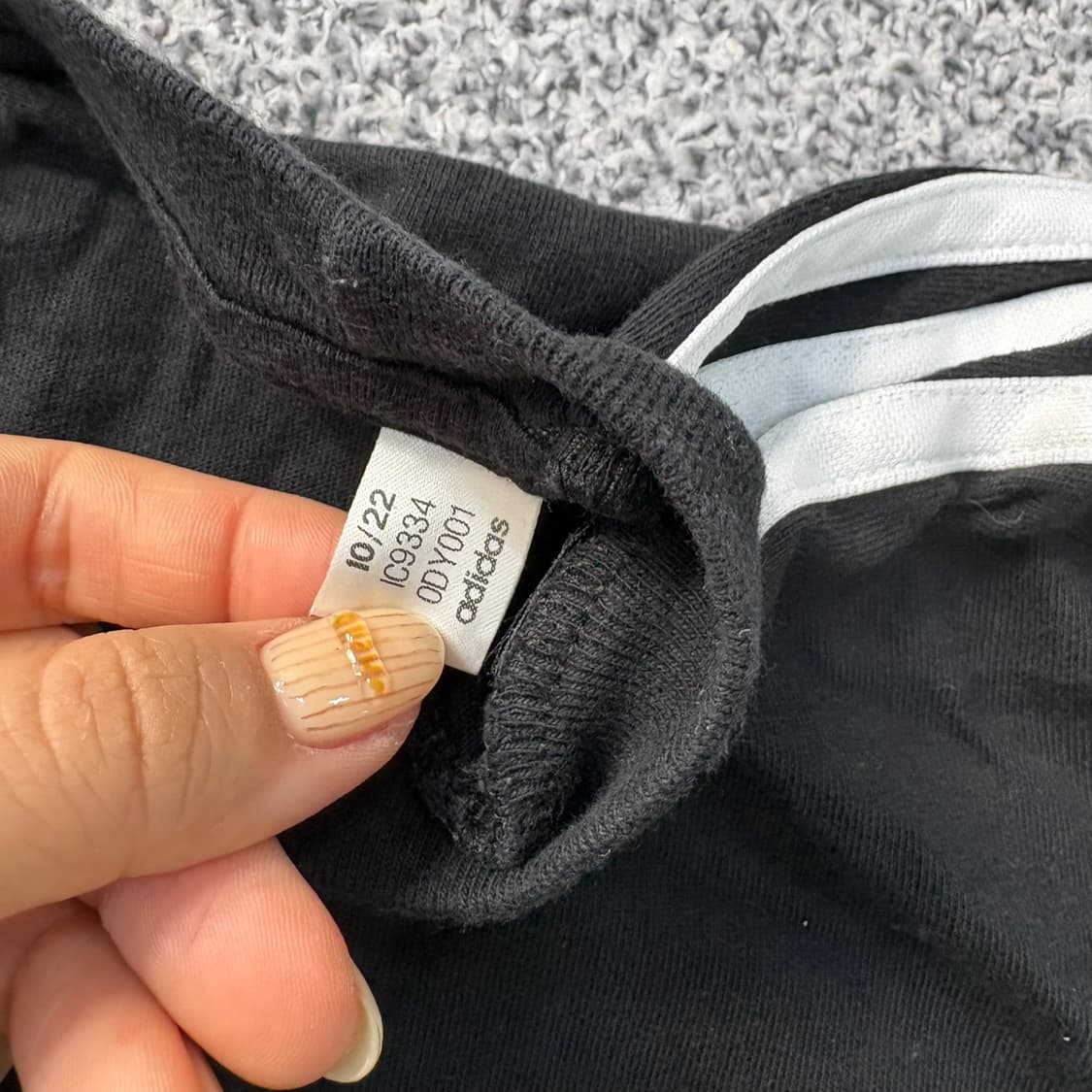 XL 아디다스 여성 트랙 반팔 티셔츠 0402J 상품이미지5