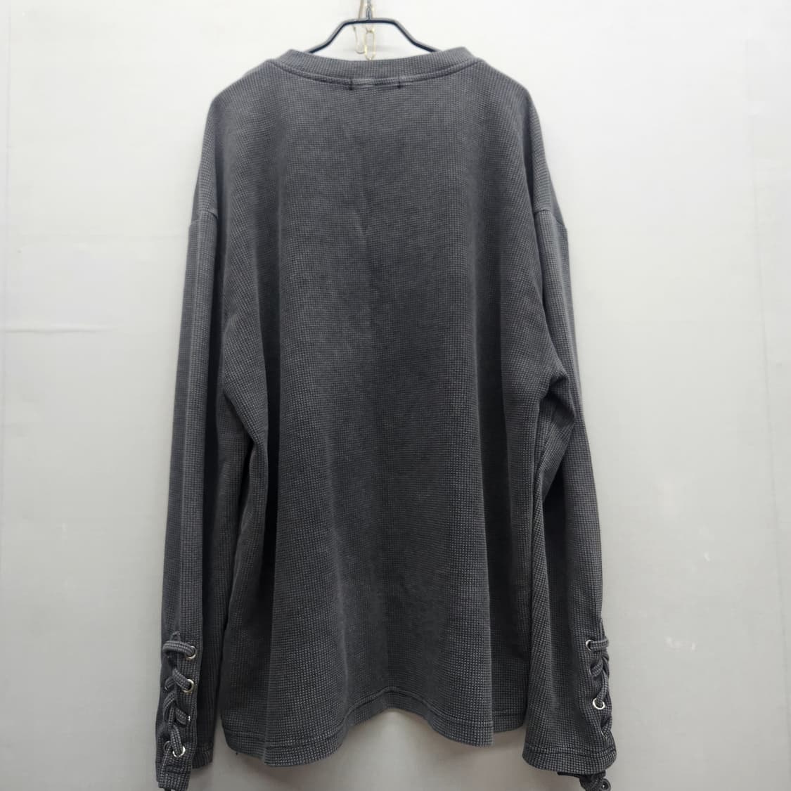 낫포너드 로고 와플 소매디테일 헨리넥 롱슬리브 XL(2XL) 상품이미지5