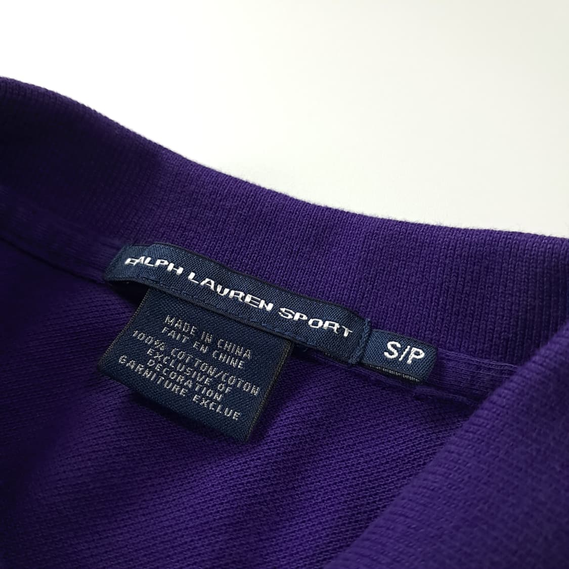 CK215 S 폴로 00s 퍼플 카라 반팔 원피스 상품이미지3