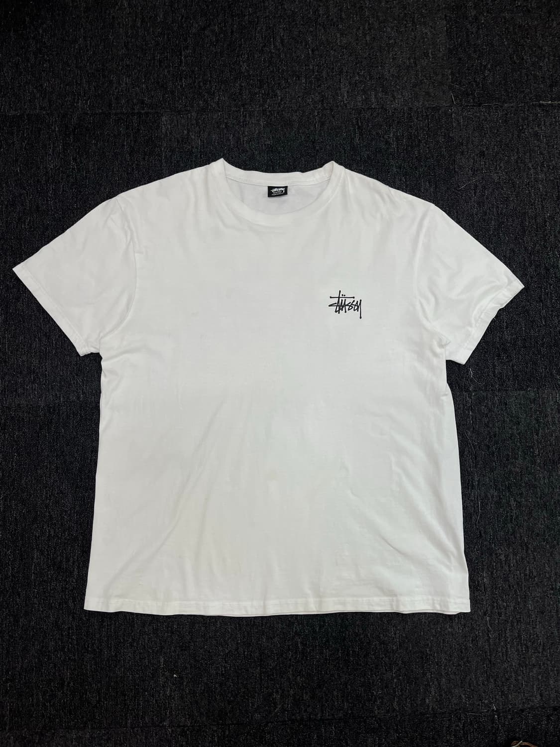 스투시 베이직로고 반팔티 상품이미지1