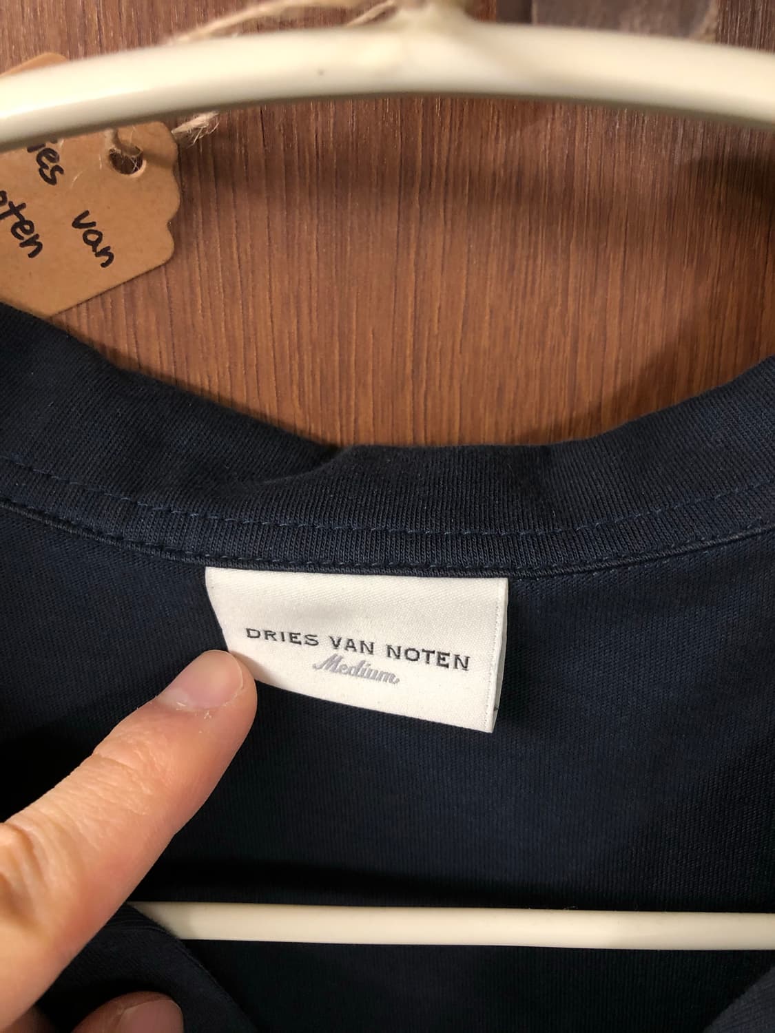 Dries van noten 카라 반팔티 M 상품이미지3