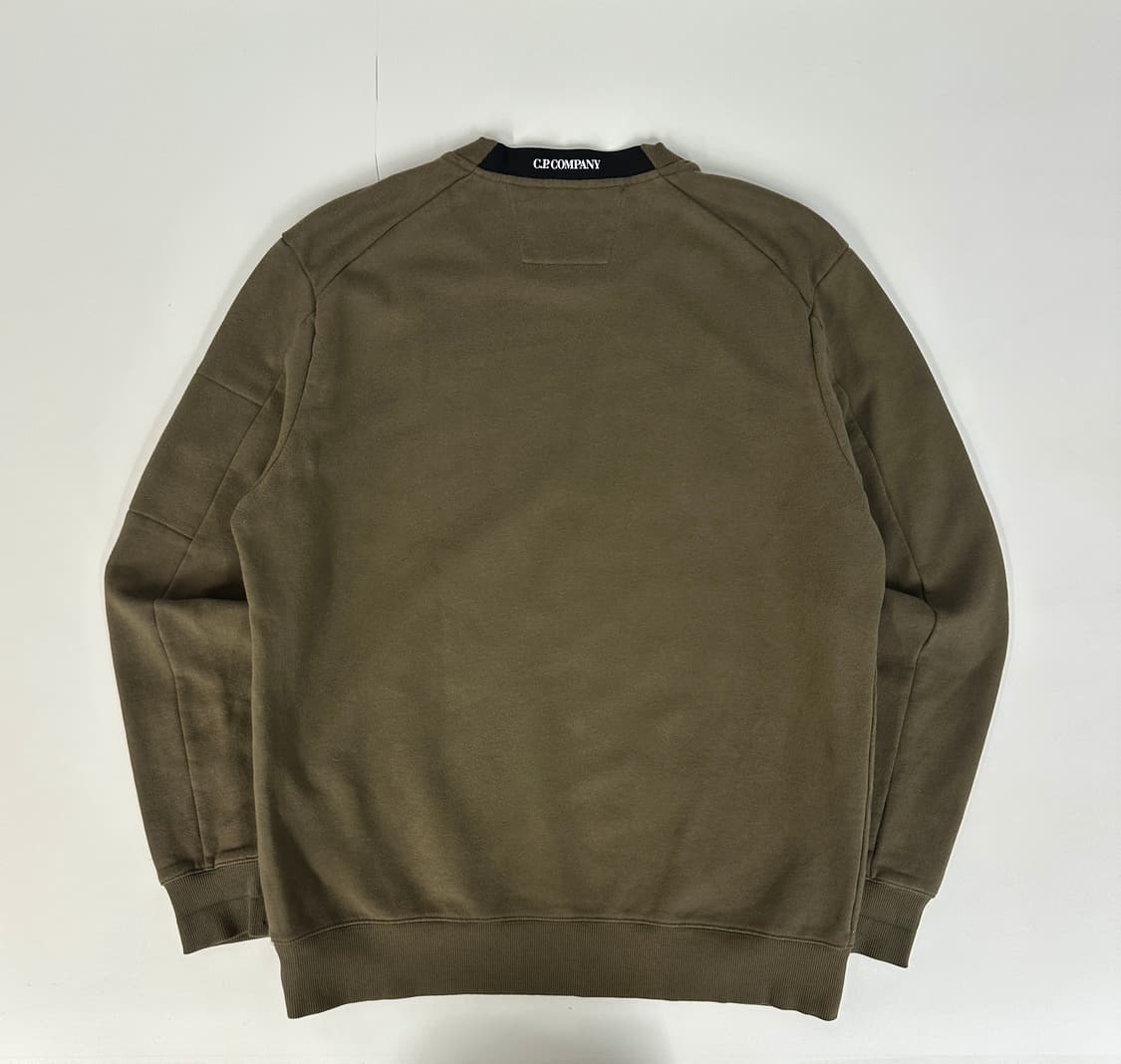 CP컴퍼니 고글와펜 맨투맨 카키브라운(XL) 상품이미지3