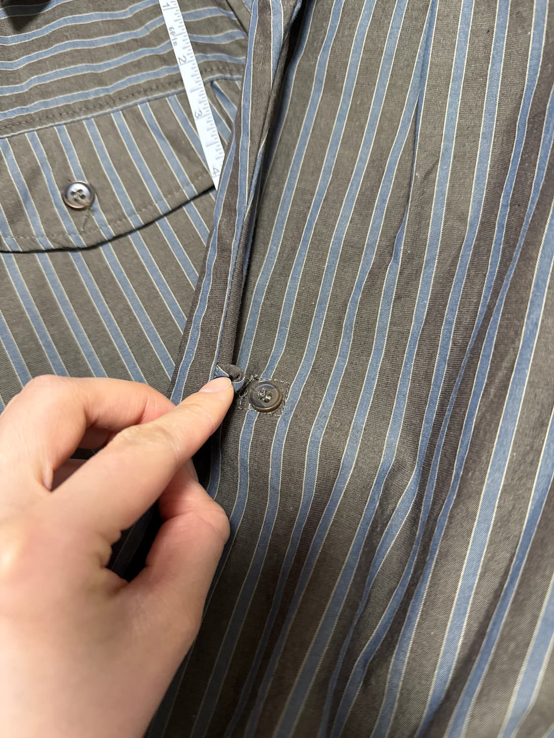 [ZARA 자라] 스트라이프 셔츠 상품이미지3