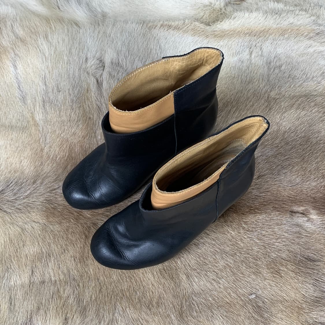 MM6 메종 마르지엘라 컬러 블록 부츠 상품이미지4