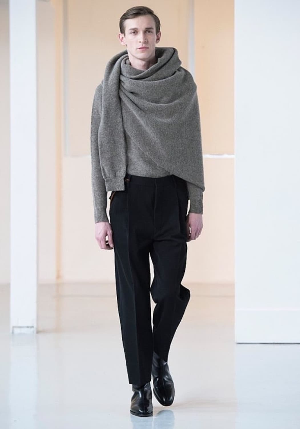 르메르 비대칭 머플러 숄 상품이미지7