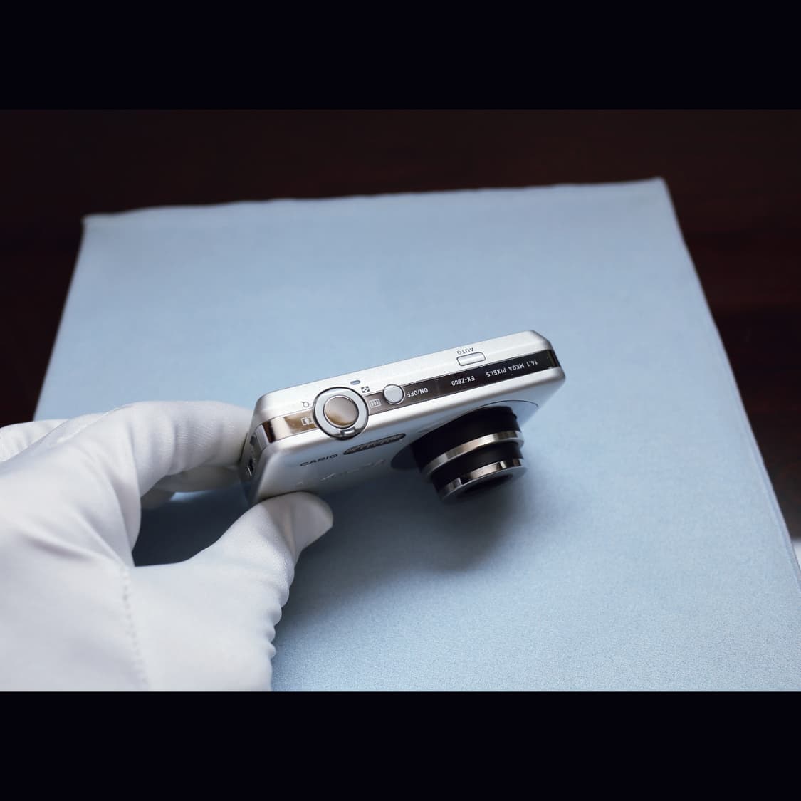 레어<민트급>카시오 Z800 실버 빈티지 디카 상품이미지3