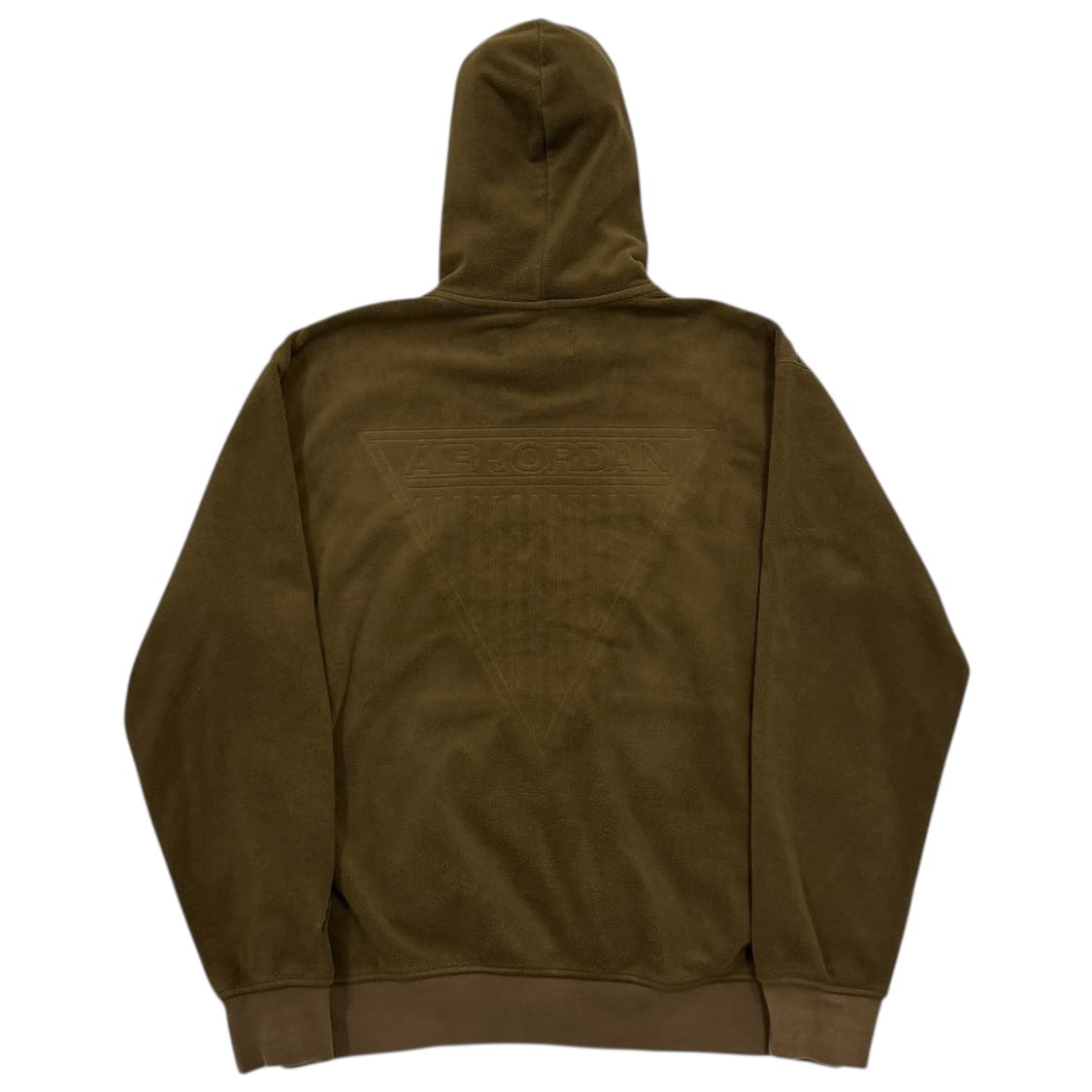 나이키 조던 에센셜 윈터 플리스 후드티 라이트 올리브 다크브라운 L 상품이미지2