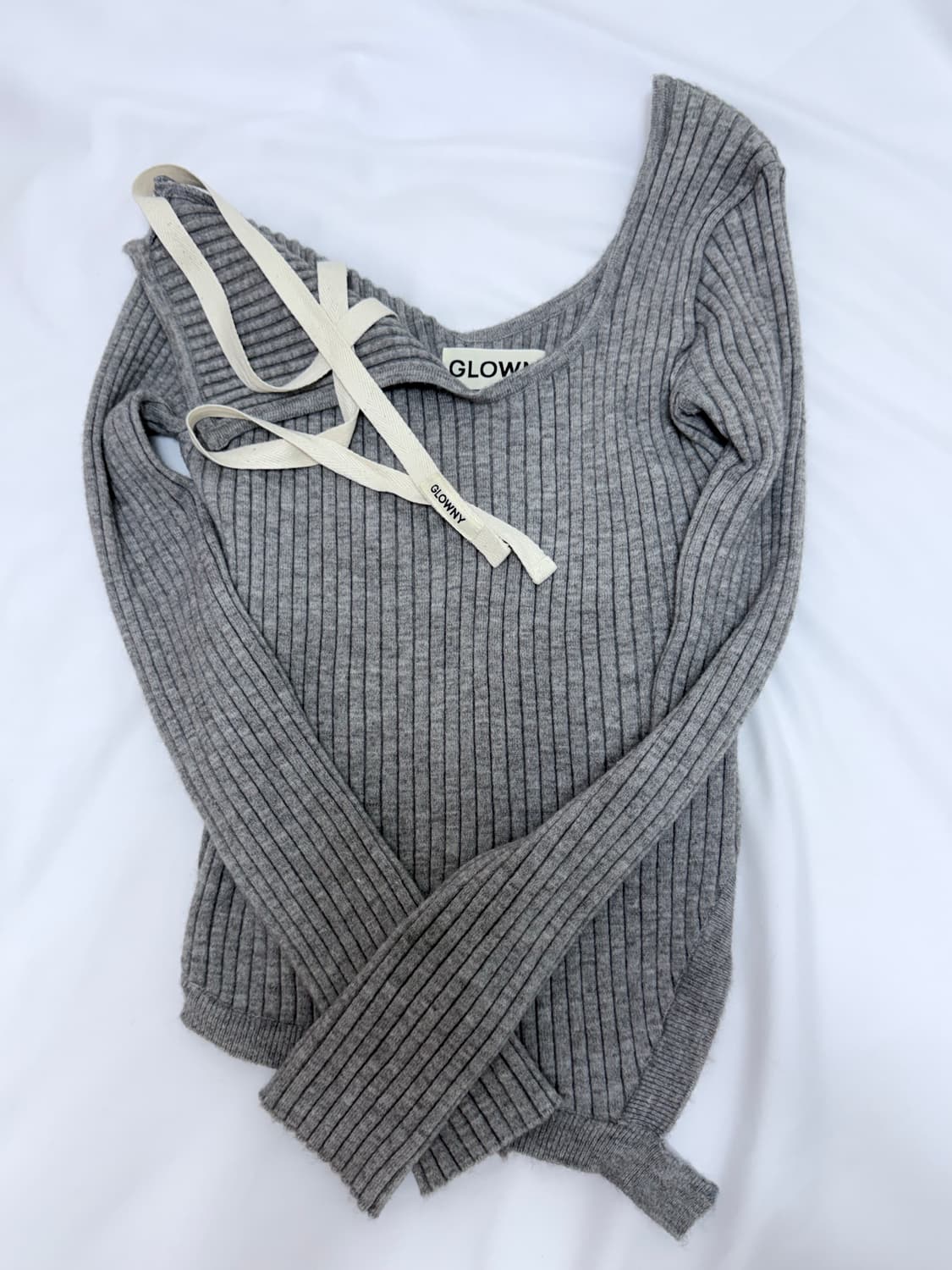 글로니 아이사 니트 그레이 상품이미지4