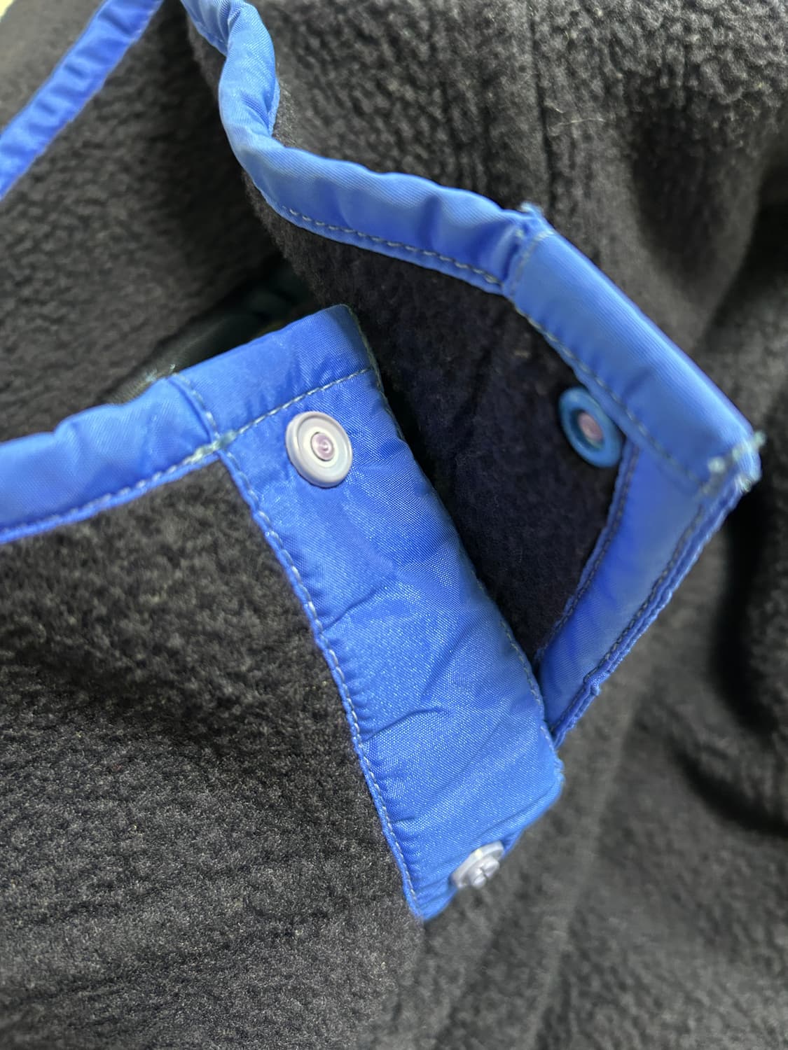 90s 파타고니아 신칠라 블루 블랙 상품이미지4