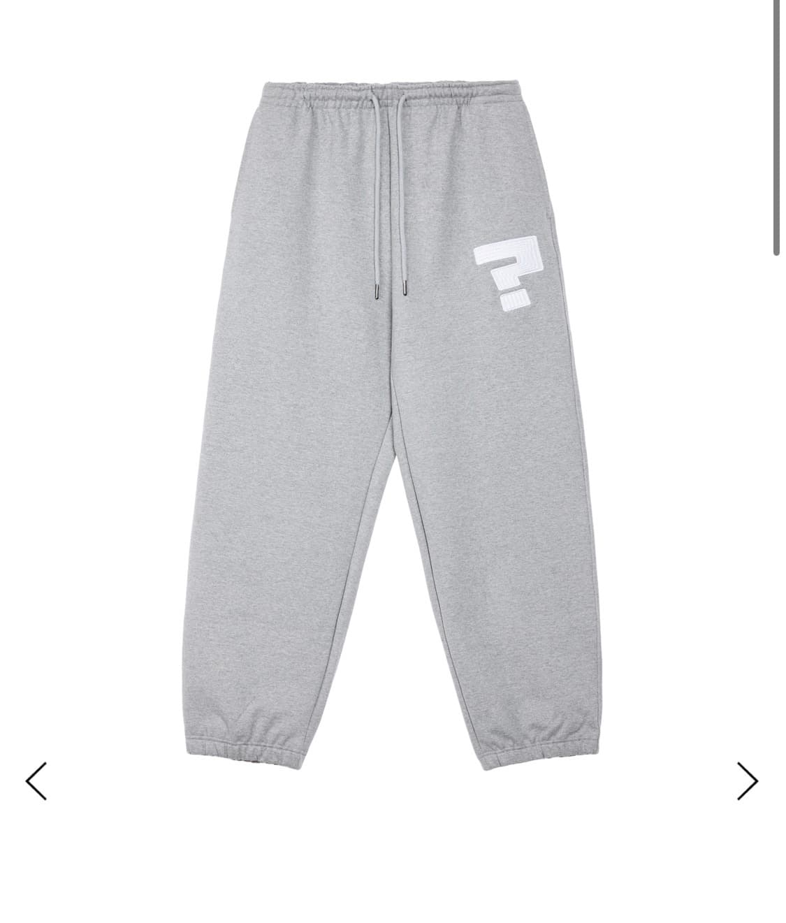ertr 조거 팬츠 그레이 L 상품이미지1
