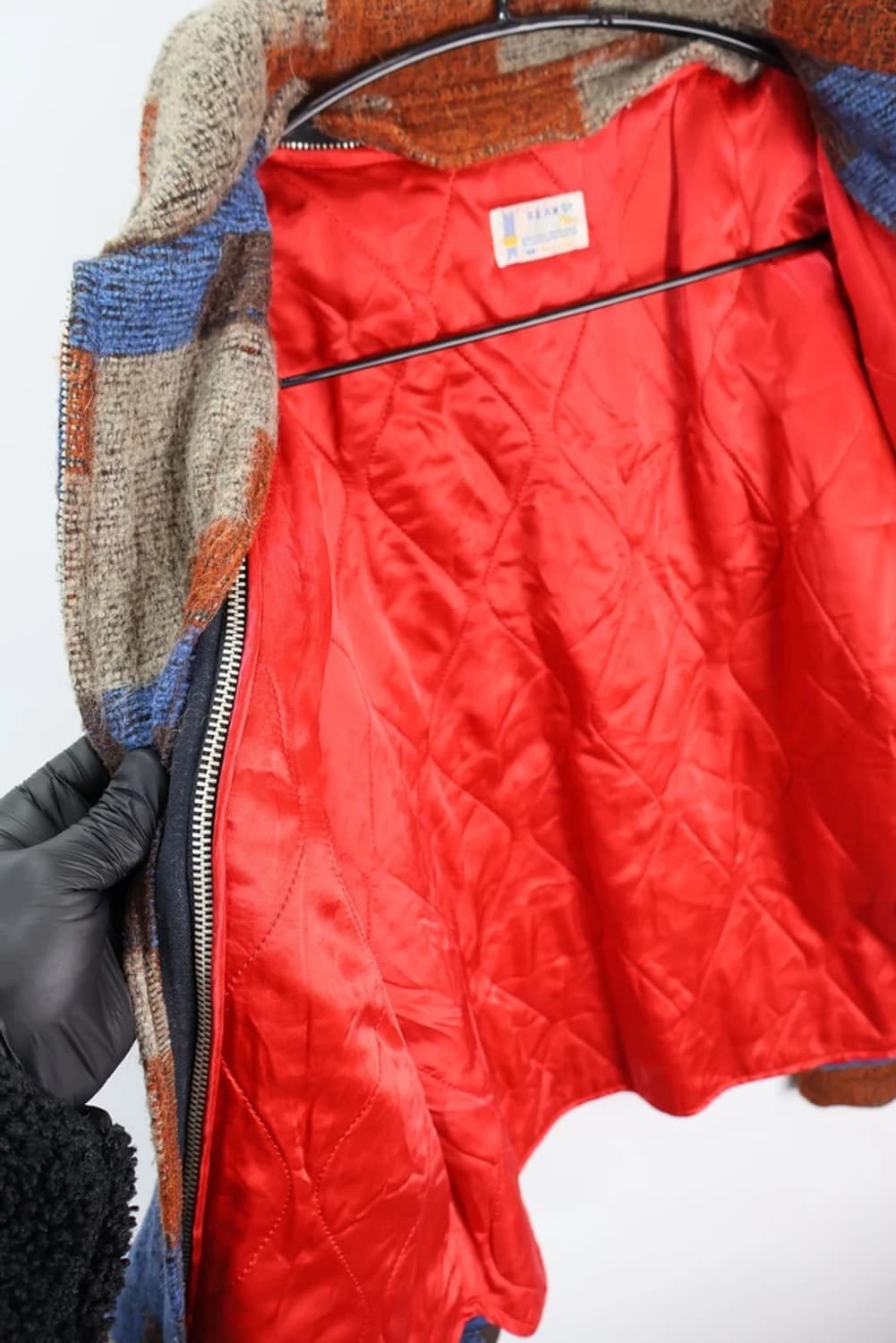 BEAMS PLUS 올드 울 패턴 집업 재킷 상품이미지7