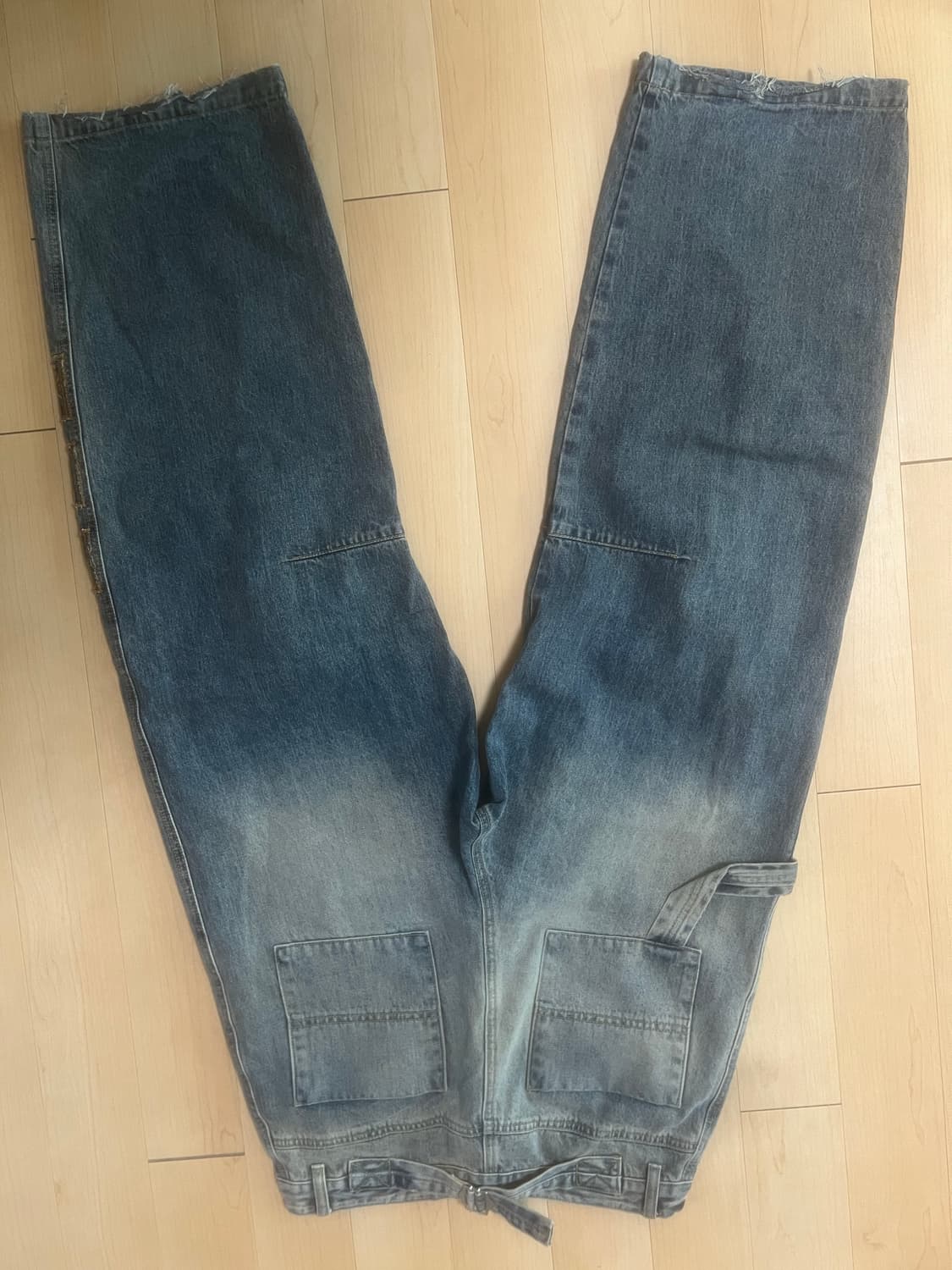 카락터Vintage emblem denim pants / Muddy bl 상품이미지7