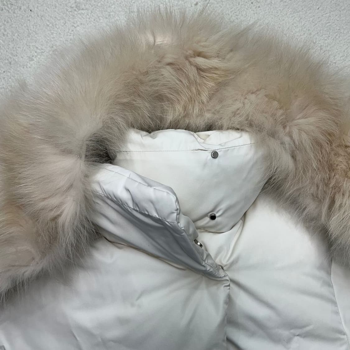 마쥬 폭스 퍼 트리밍 다운 패딩 점퍼 1 상품이미지4