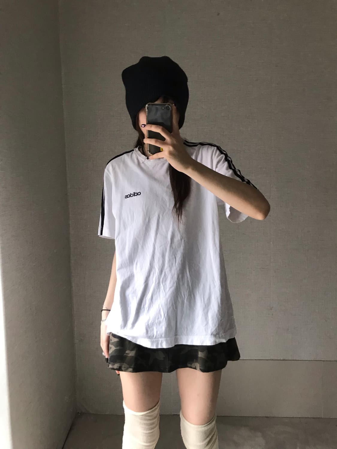 아디다스 흰검 반팔티셔츠 상품이미지4