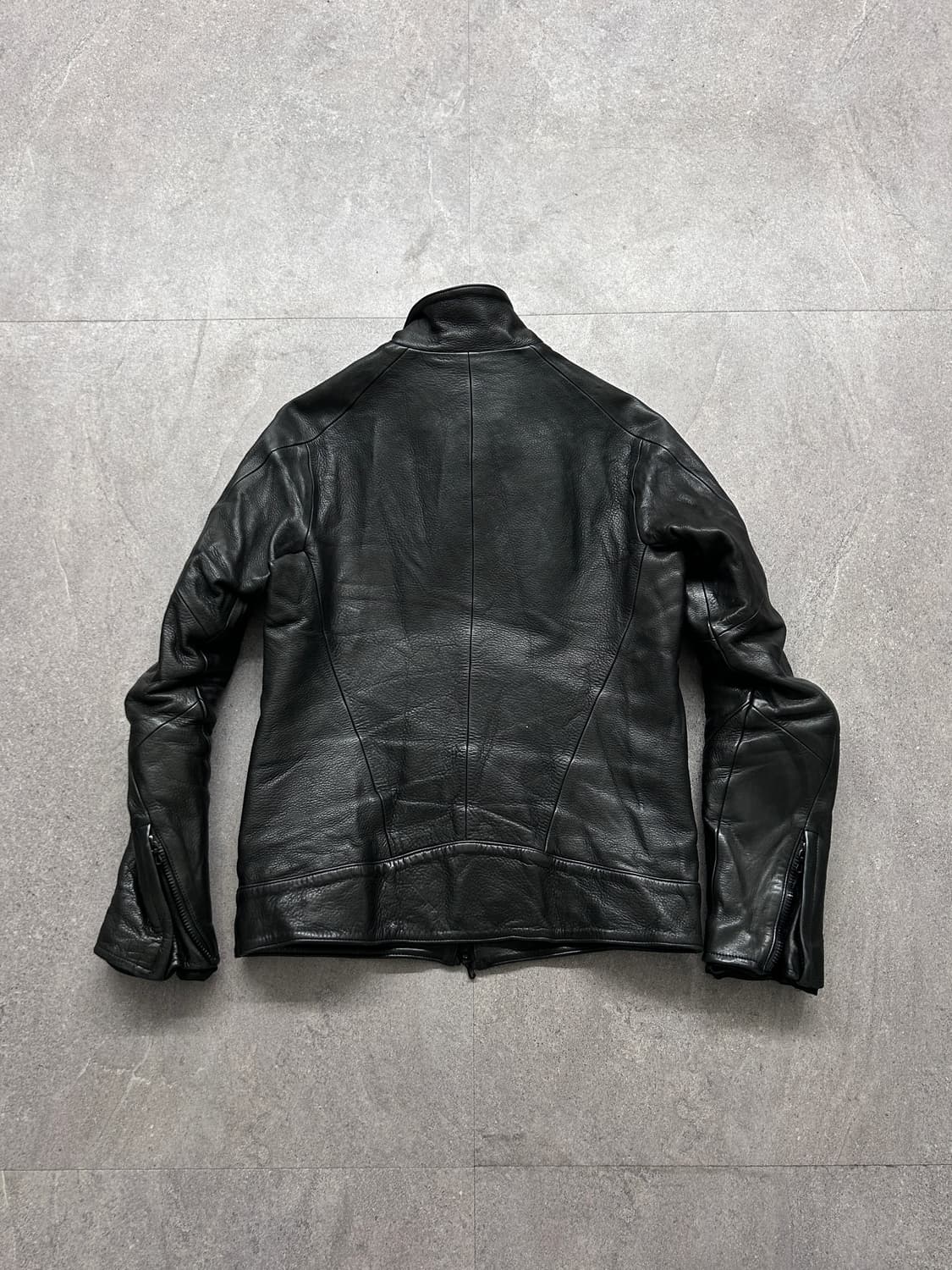 Civilized 스티어하이드 하이넥 레더 자켓 상품이미지6