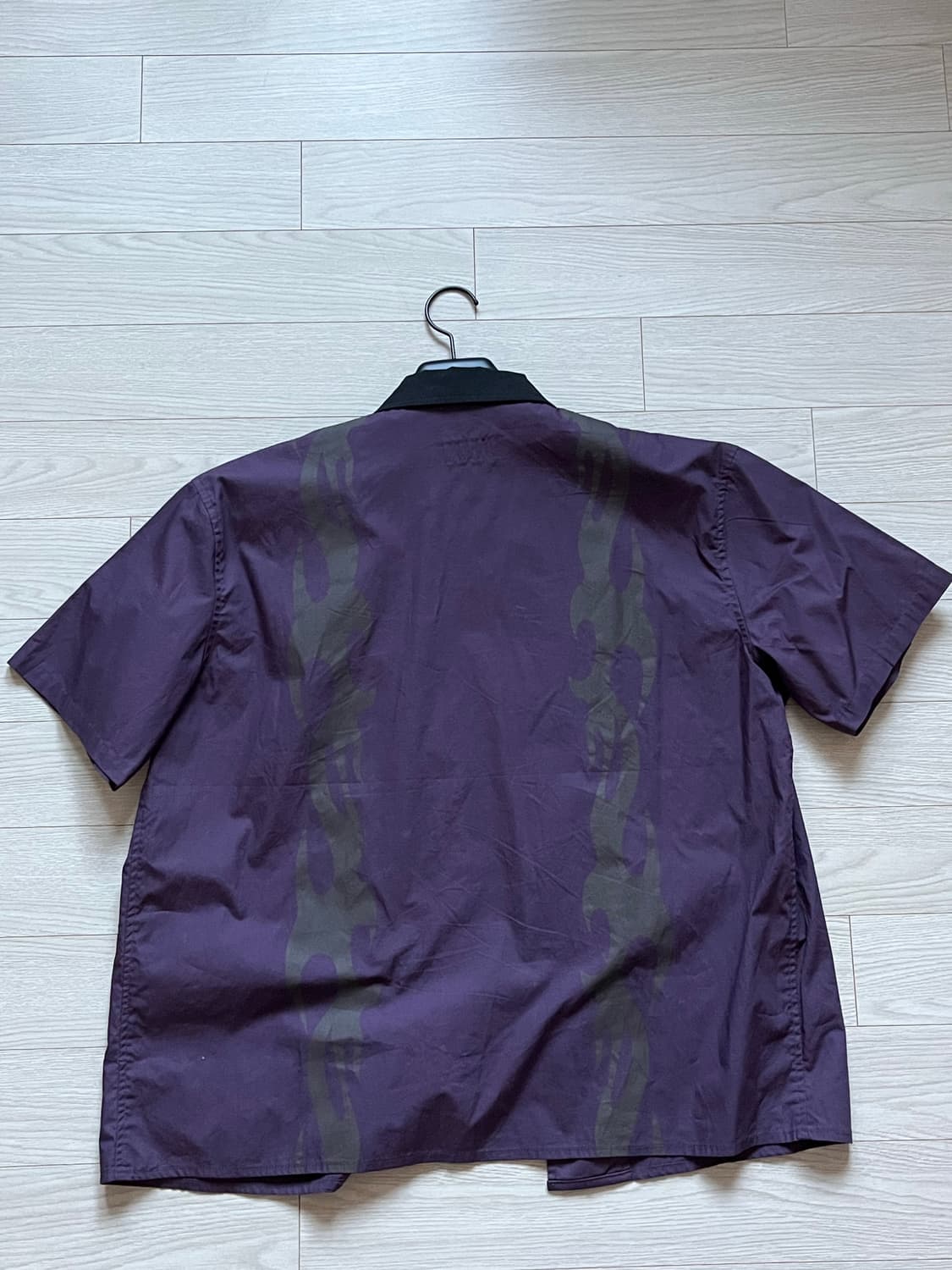 래리클락 퍼플 바이커 셔츠 상품이미지3