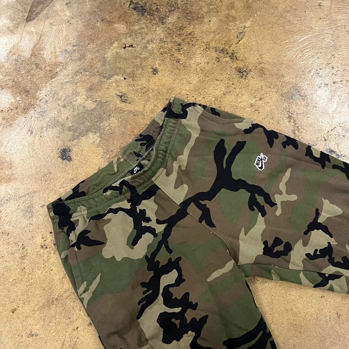 [정품/XL] 나이키 SB 카모 플리스 조거팬츠 b14 상품이미지1