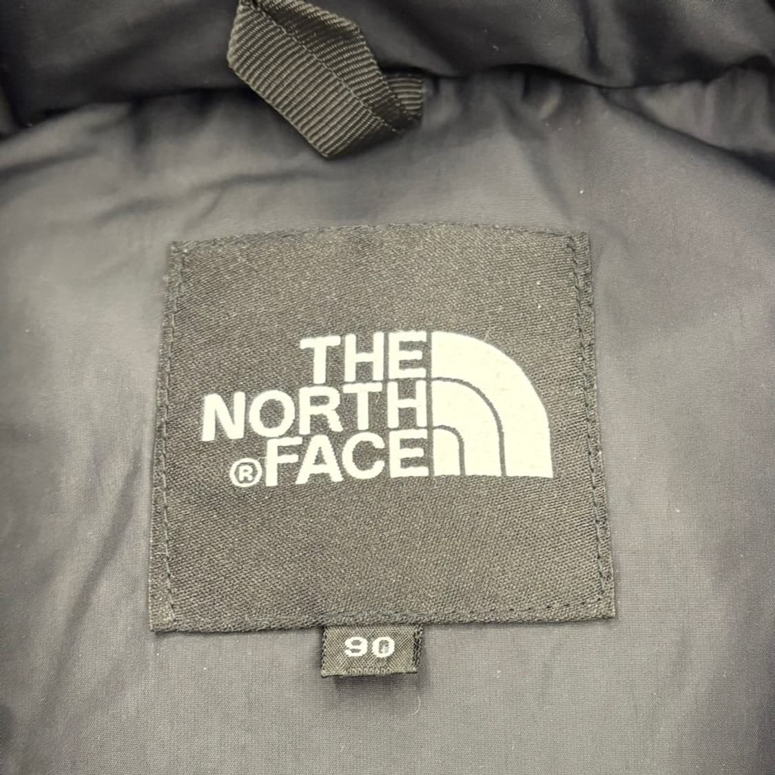 90 노스페이스 눕시 700 네이비 구스다운 패딩 조끼 상품이미지4