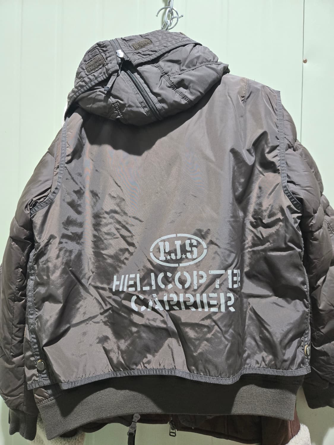 파라점퍼스 캐리어 후드패딩 상품이미지2