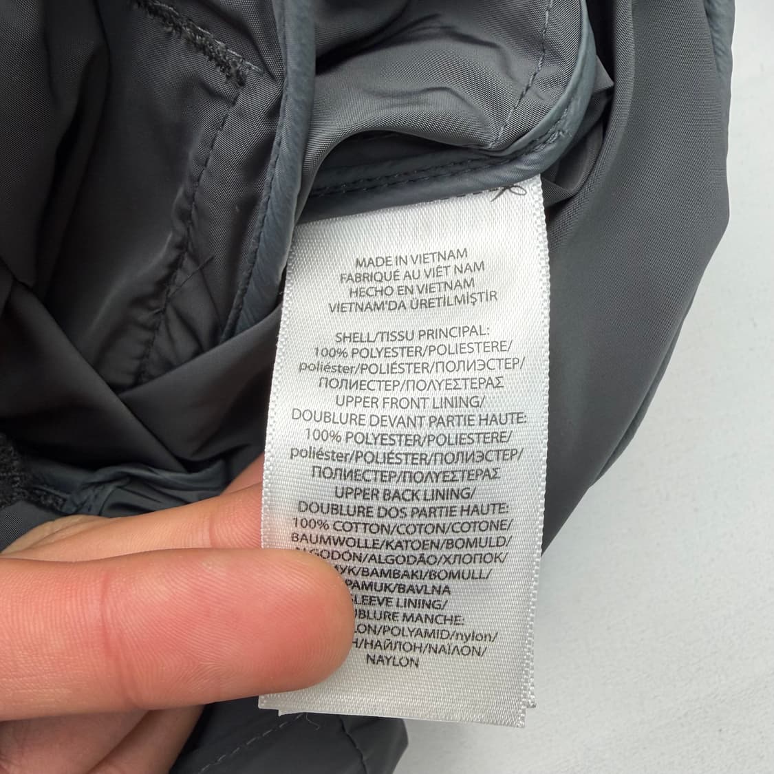 폴로 랄프 로렌 그레이 나일론 블루종 자켓 S 상품이미지9