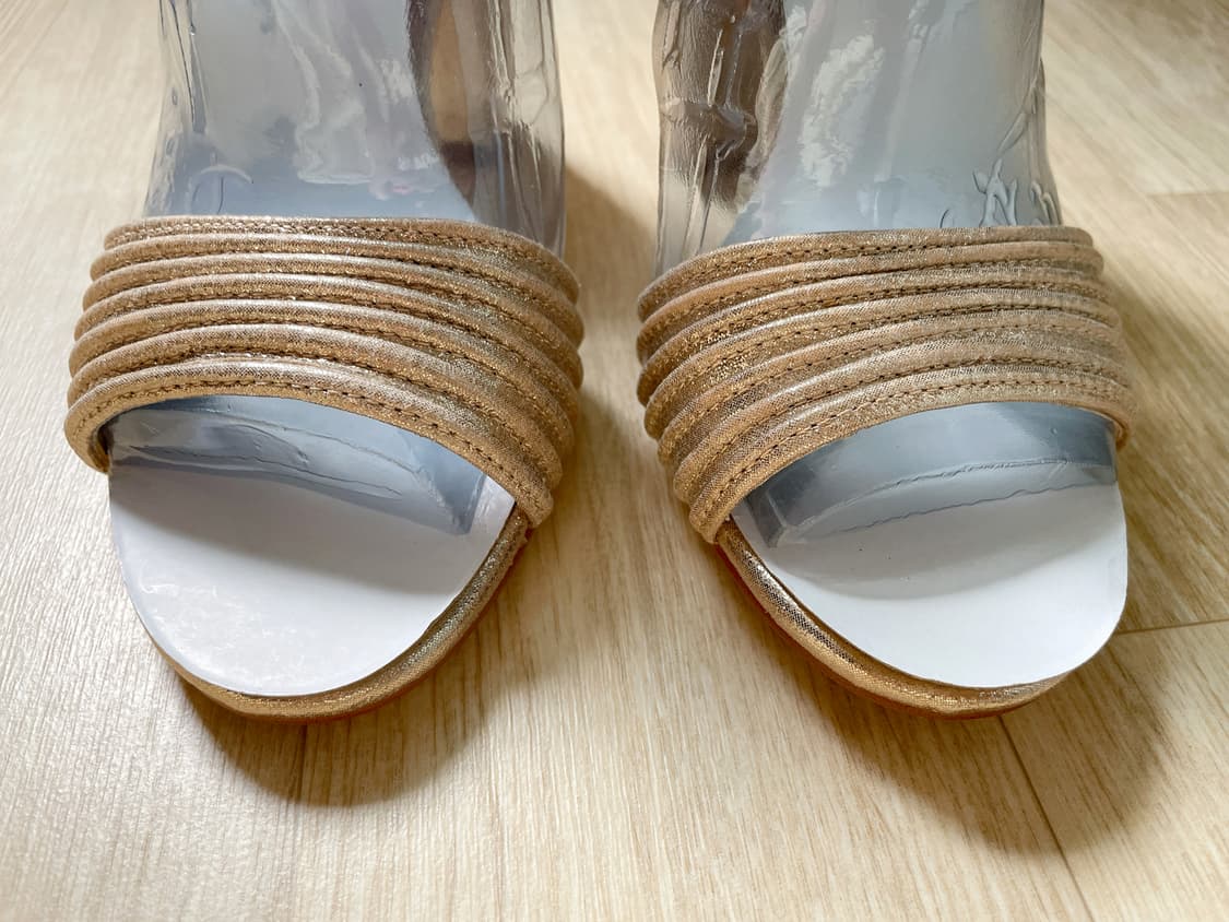 [새상품] ALDO 알도 골드 스트랩 샌들 럭셔리 파티룩 상품이미지5